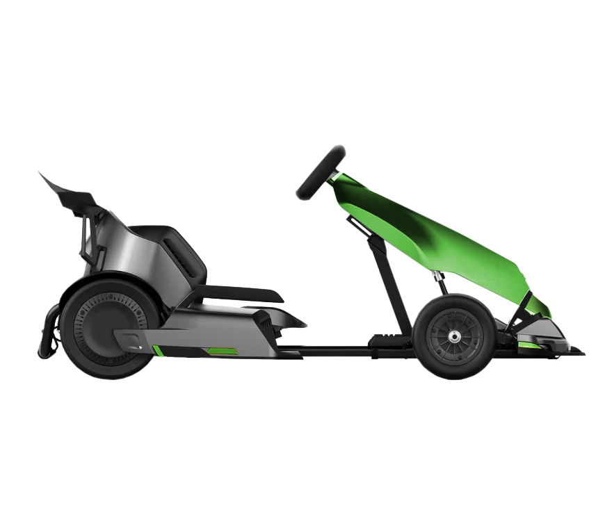 An image of a go-kart outfitted with a Nativas motor.