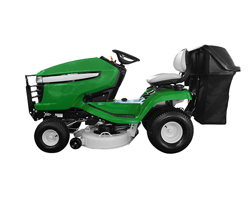 An image of a lawnmower outfitted with a Nativas motor.